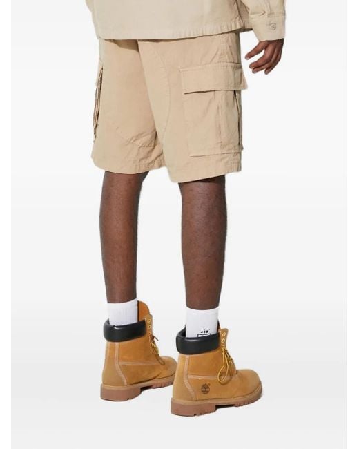 Stan Ray Natural Multi-Pocket Cargo Shorts for men