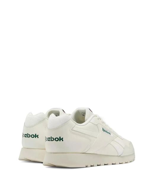 Reebok White Glide "Chalk/Dark" Sneakers for men