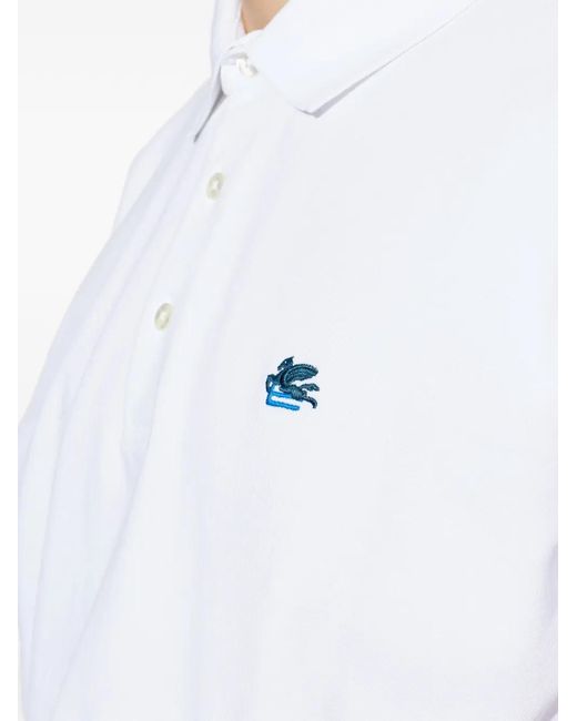 Etro White T-Shirts And Polos for men