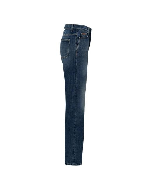 Vaqueros Celene Rectos No44 de color Blue