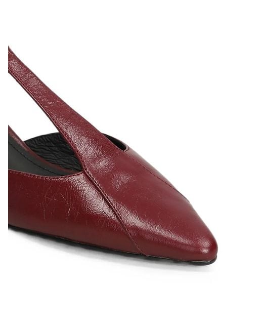 Bibi Lou Brown Canna 35 Pointed-Toe Pumps