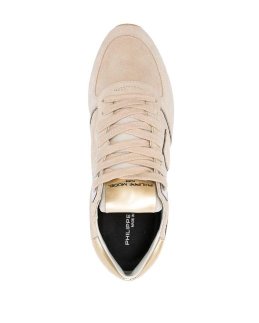Philippe Model Natural Trpx Leather Sneakers
