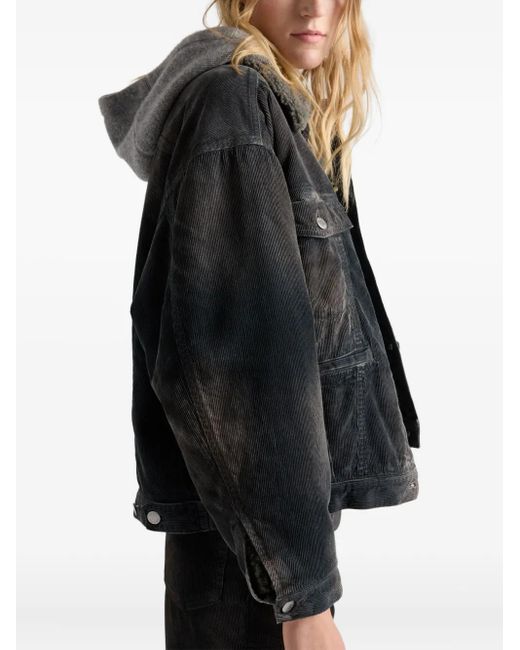 Prada Black Corduroy Jacket
