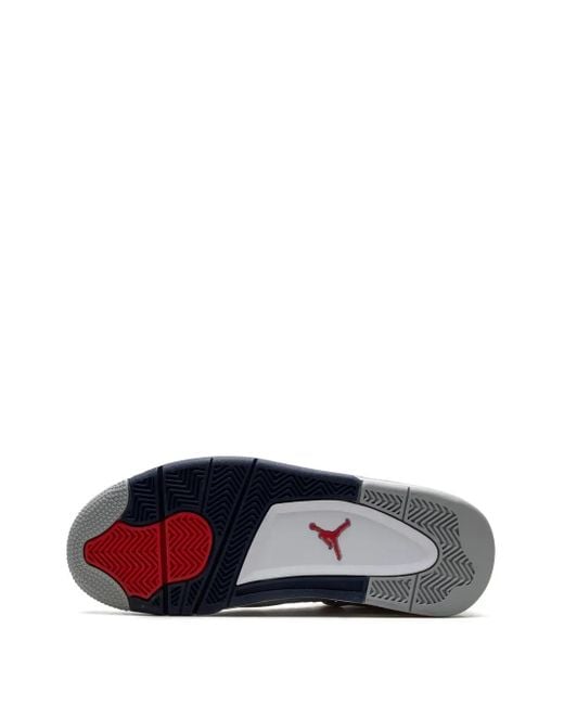 Nike White Retro Midnightavy Sneakers