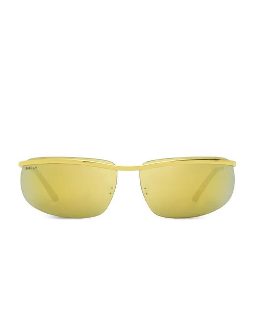 Bally Yellow Shark Sunglasses