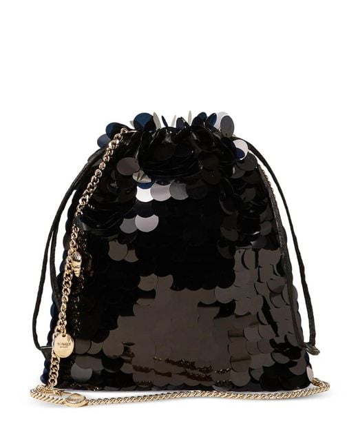Clutch Con Paillettes di Twinset in Black