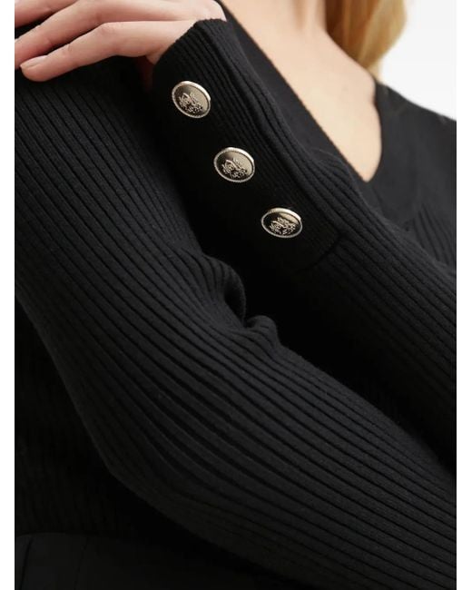 Marciano Black Pullover Mit V-Ausschnitt