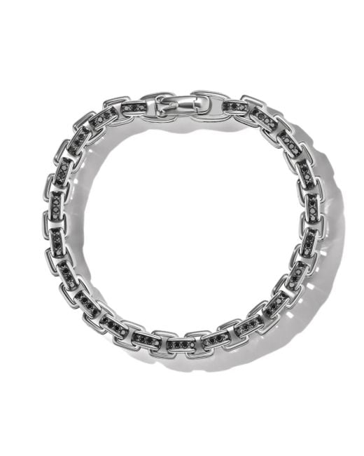 David Yurman Metallic Sterling Box Chain Bracelet (7.3Mm) for men