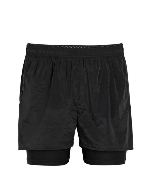 Literary Sport Black Myles Running Shorts for men