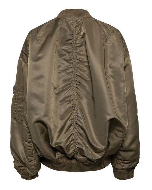 JNBY Green Down-Filling Bomber Jacket