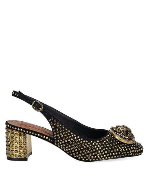 Escarpins 60 Mm À Bride Arrière Chelsea Kurt Geiger en coloris Black
