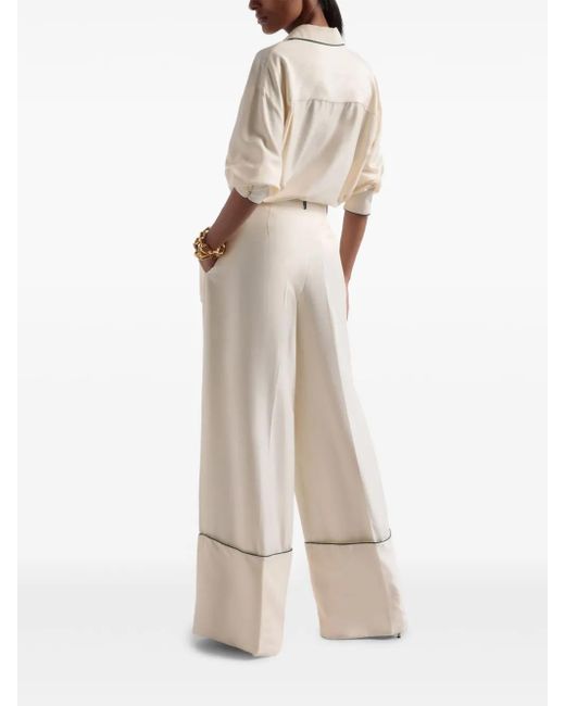 Chemise À Boutonnière Sur Le Devant Bally en coloris Natural