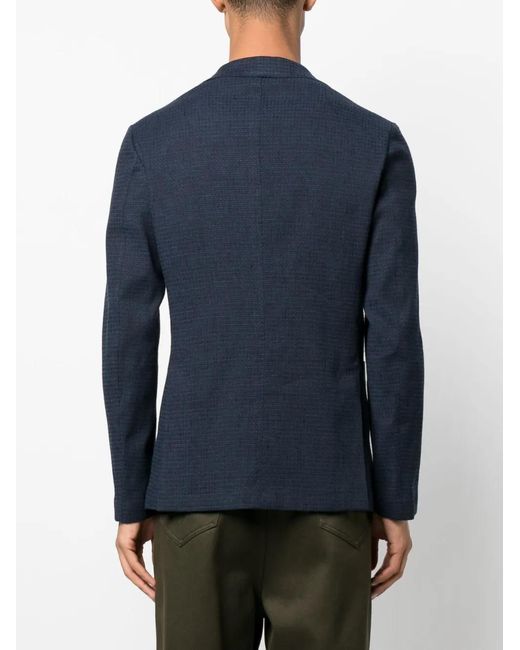 The Gigi Blue Single-Breasted Blazer for men