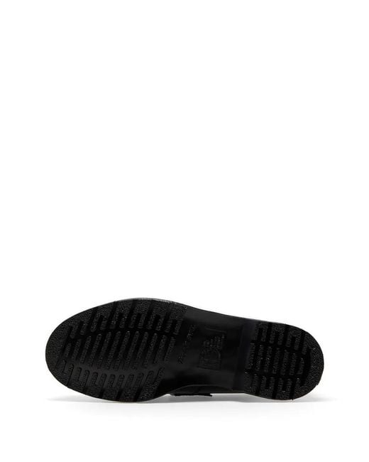 Dr. Martens Black Adrian Mono Leather Loafers