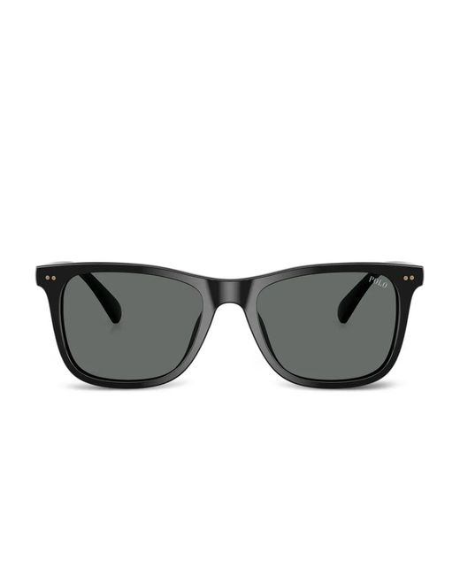 Polo Ralph Lauren Gray Square-Frame Sunglasses for men