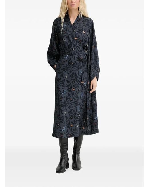 Munthe Black Gitalu Floral Midi Dress