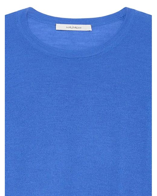 Maliparmi Blue Crew-Neck Sweater