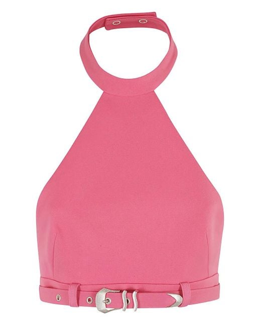 Ssheena ホルターネック トップ Pink