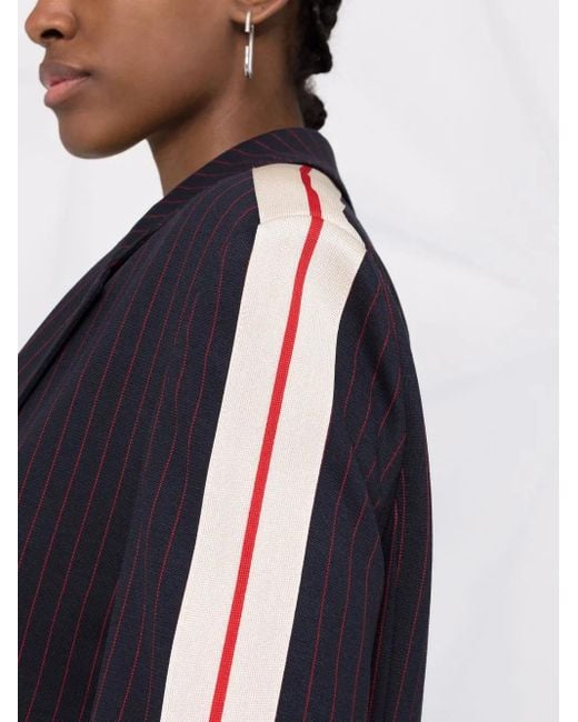 Palm Angels Blue Single-breasted Blazer