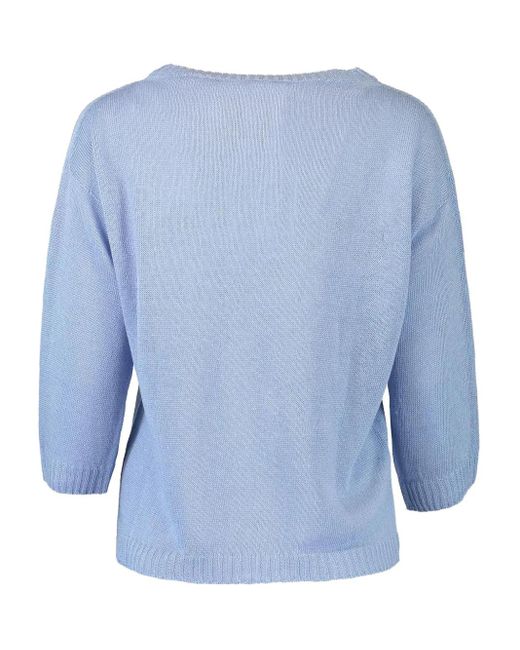 Max Mara Blue Selz Sweater