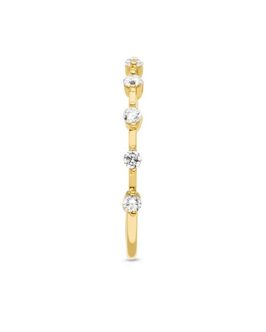VEYNOU Metallic 14Kt Daisy Diamond Ring