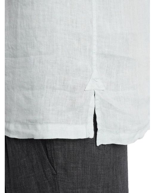 Barena Gray Mola Short-Sleeve Polo Shirt for men