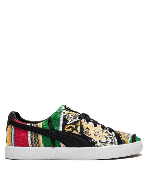 PUMA Clyde Coogi Sneakers in Yellow (Green) for Men | Lyst