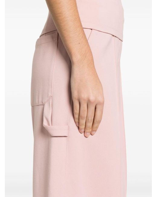 Pantaloni a gamba ampia di Dorothee Schumacher in Pink