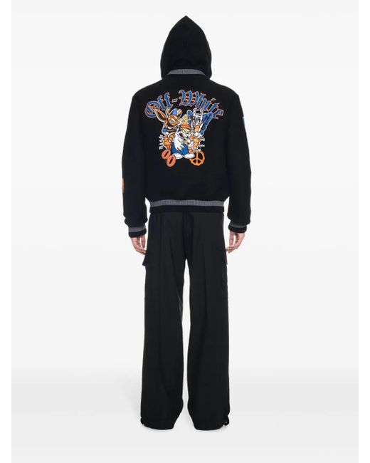 Off-White c/o Virgil Abloh Black Off- Jackets for men