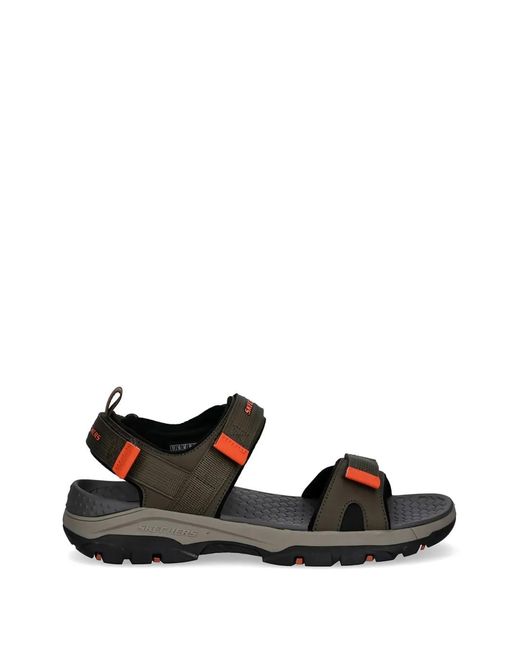 Skechers Black Tresmen-Ryer Sandals for men