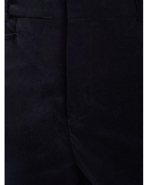 Tom Ford Blue Shorts mit hohem Bund