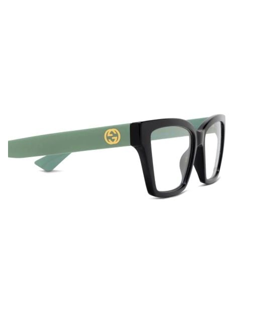 Gucci Black Cat-Eye Glasses