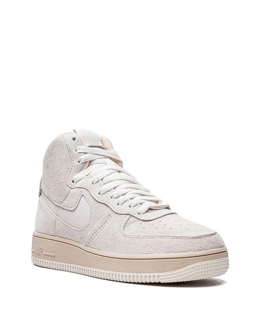 Nike White Af1 Sculpt High-Top Sneakers