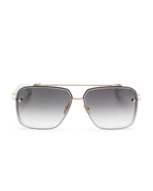 Dita Eyewear Gray Mach-Six Sunglasses