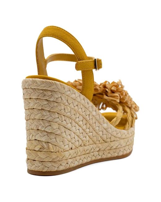 Palomitas By Paloma Barcelo' Metallic Fannie Heeled Sandals