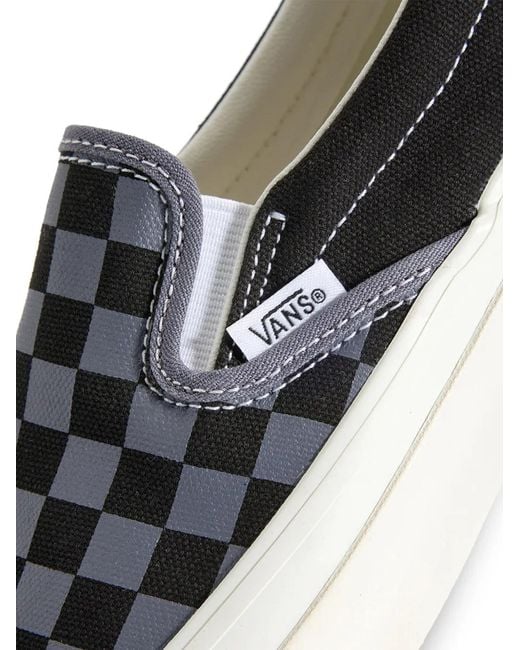 Vans White Lx Classic 98 Slip-On Sneakers