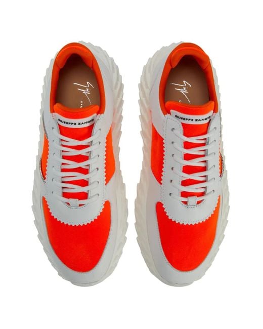 Giuseppe Zanotti Red Trainers for men