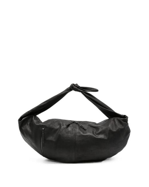 AUTENTICA 504 Black Leather Cross Body