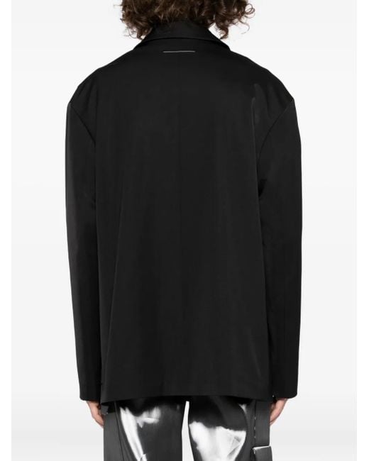 メンズ MM6 by Maison Margiela シングルジャケット Black