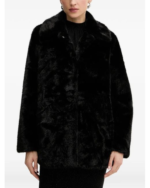 Morgan Black Collar Coat