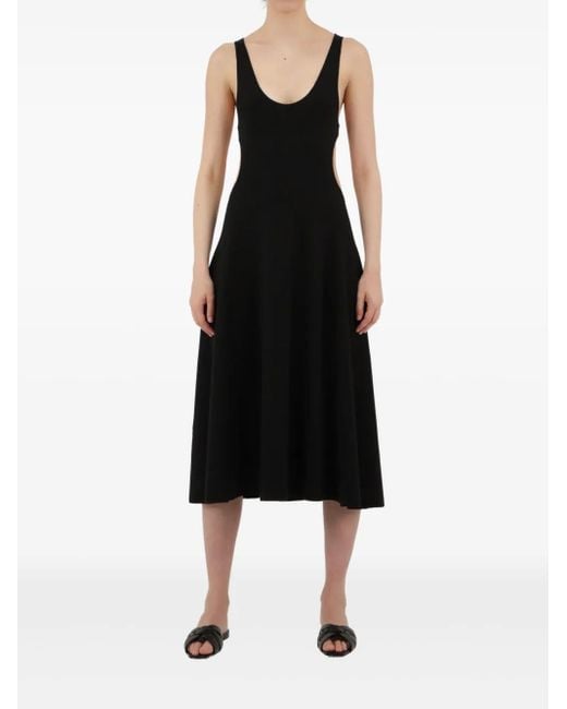 Saint Laurent Black Wool Dress