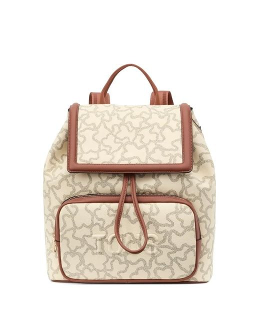 Tous Natural Kaos Icon Bear-Logo Backpack