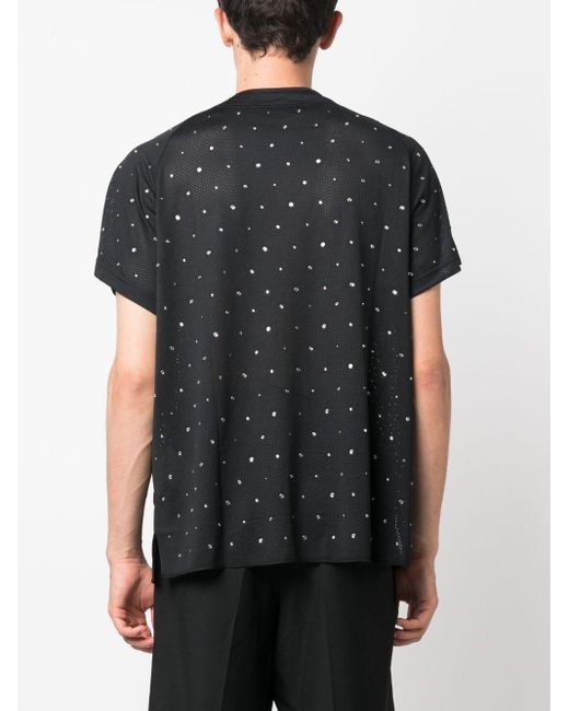 Camiseta con apliques Givenchy de hombre de color Black