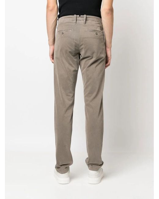 Jacob Cohen Gray Slim-Cut Trousers for men