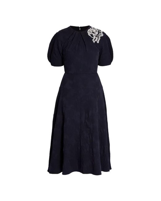 Erdem Women's Blue Floral-Embroidered Dress - www.stlouis.ac.tz Erdem Women's Blue Floral-Embroidered Dress - www.stlouis.ac.tz