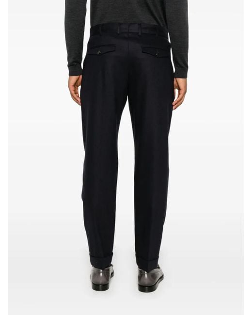 PT Torino Blue Rebel Tapered Trousers for men