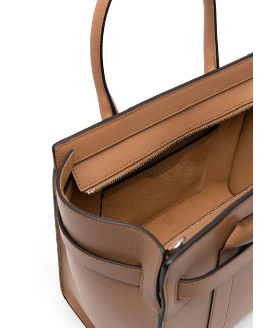 Mulberry Natural Small Bayswater Zipped Tote Bag