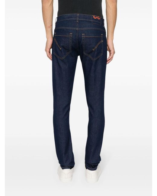 Jeans con stampa di Dondup in Blue da Uomo