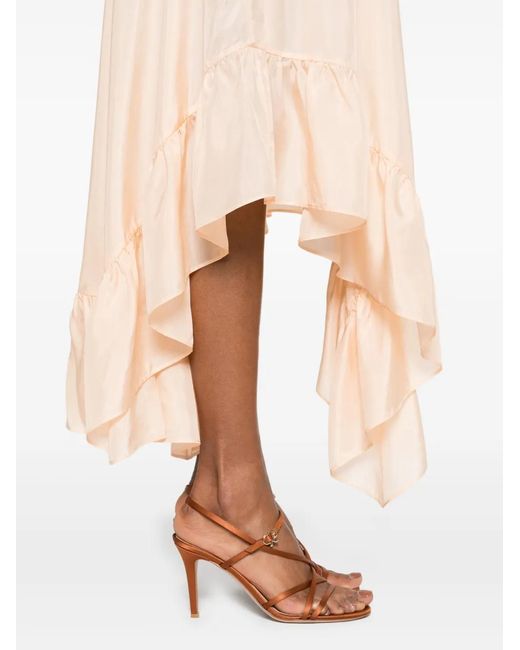 Philosophy Di Lorenzo Serafini White Refined Dress With Classic Silhouette
