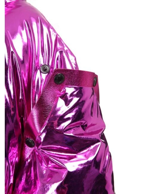 Doudoune à effet métallisé Tom Ford en coloris Purple